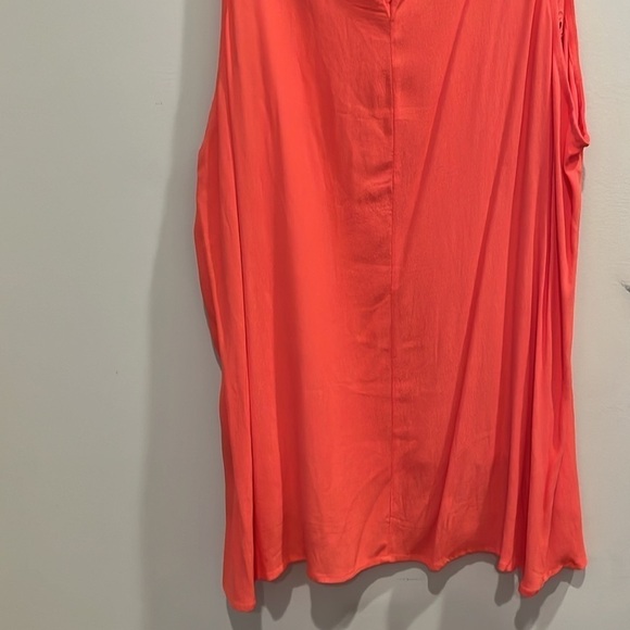 NEW - LUQ- bought on stitch fix. Tank top. Eyelet top. Coral. Size XL. Coral - Picture 11 of 14